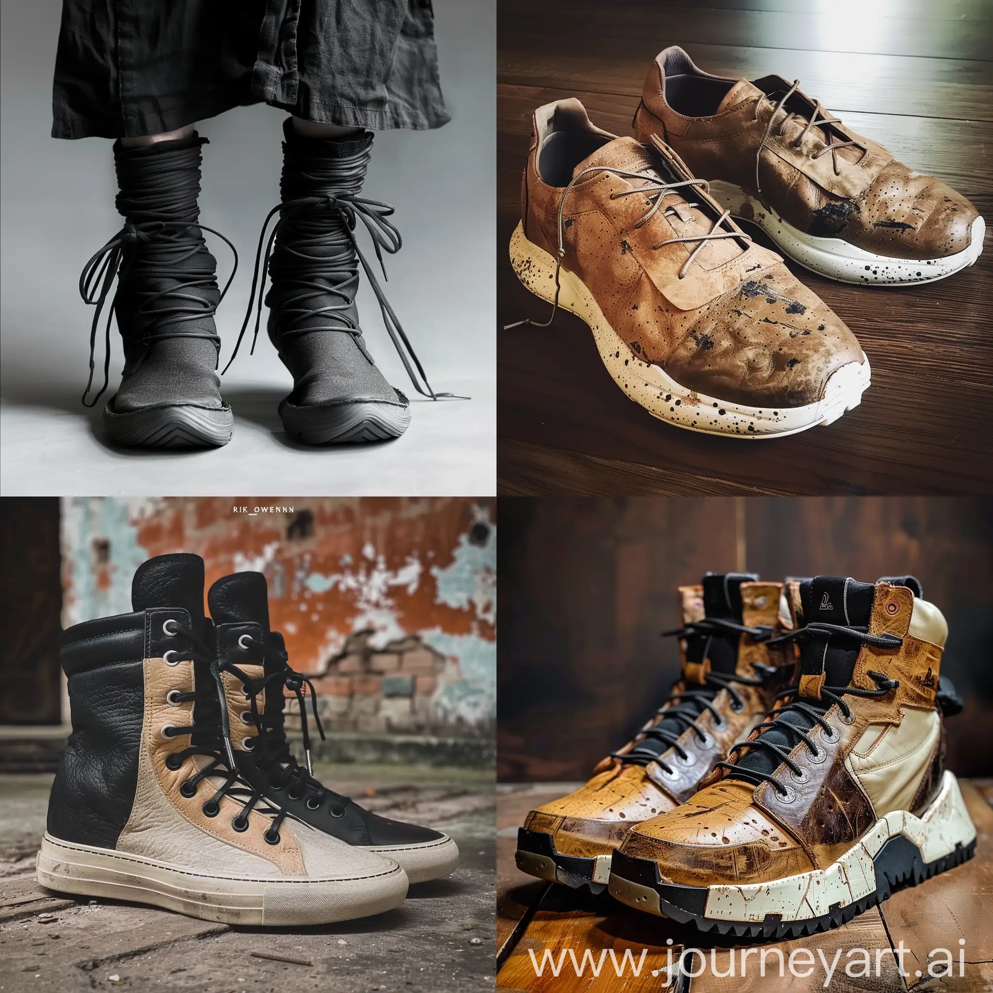rick owens shoes style