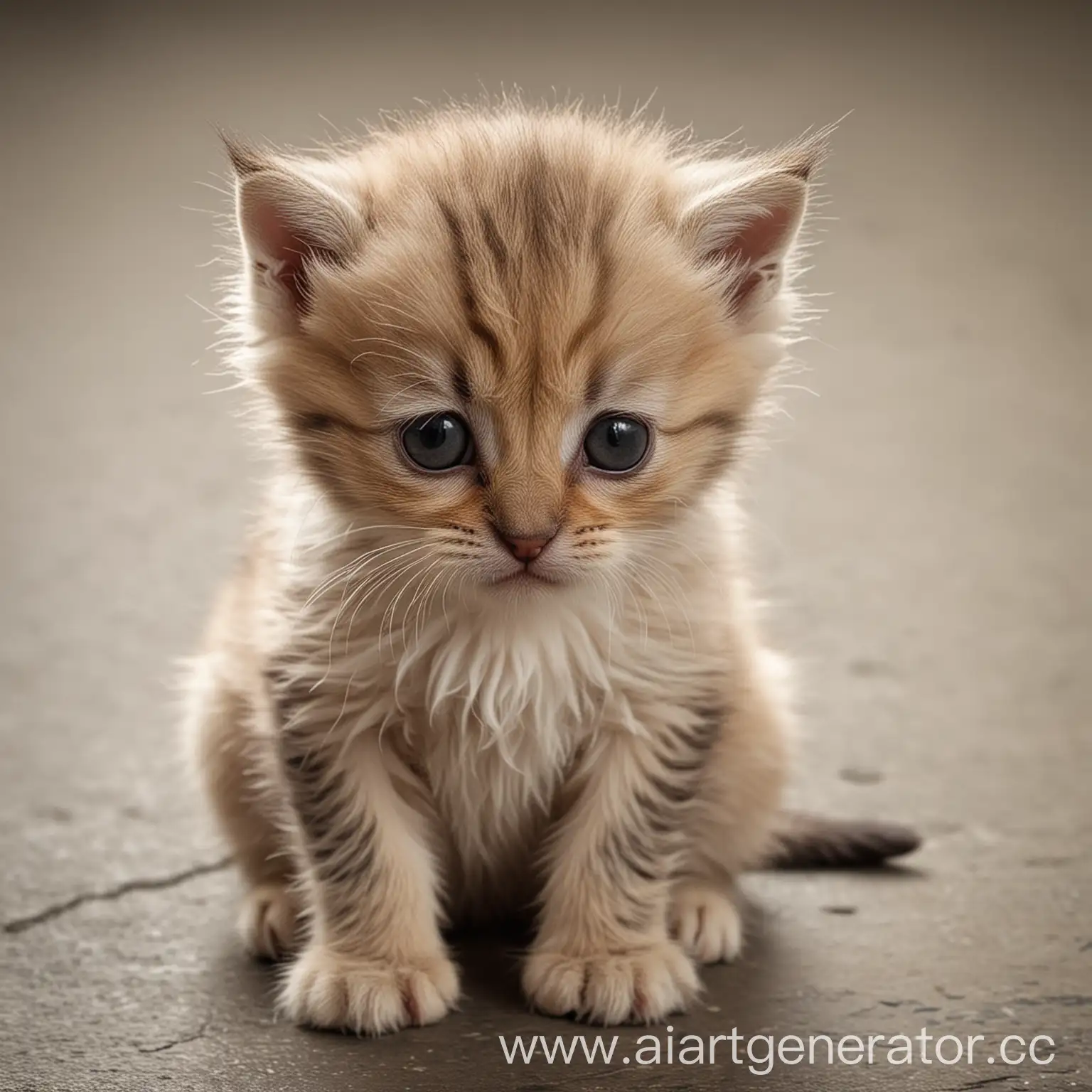 Lonely-Kitten-Looking-for-Comfort-in-Empty-Room