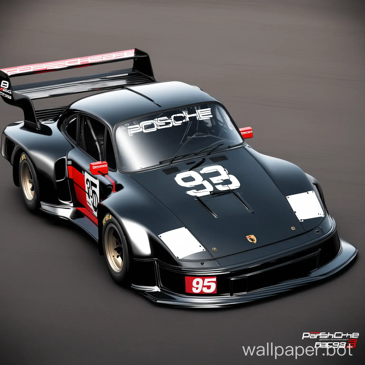 Porsche-935-Race-Car-in-Full-Carbon-Fiber-HighSpeed-Racing-Art