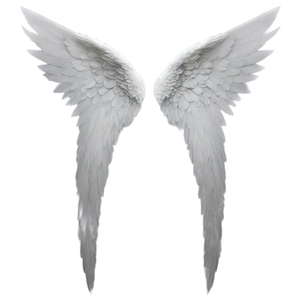 Radiant-White-and-Pristine-Black-Angels-Wing-PNG-Image-A-Contrast-of-Ethereal-Beauty