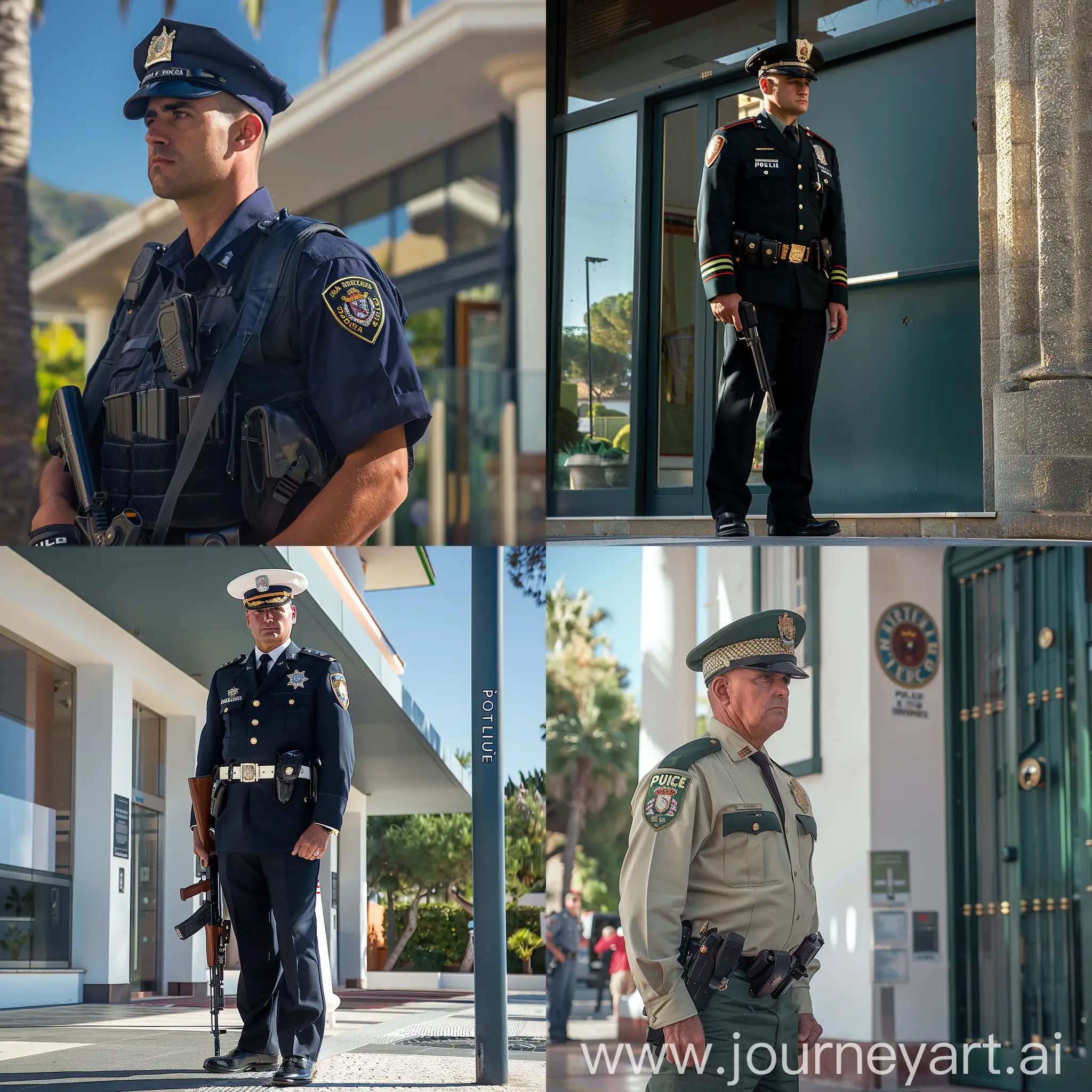 Spanish-National-Police-Officer-at-Marbella-Police-Station