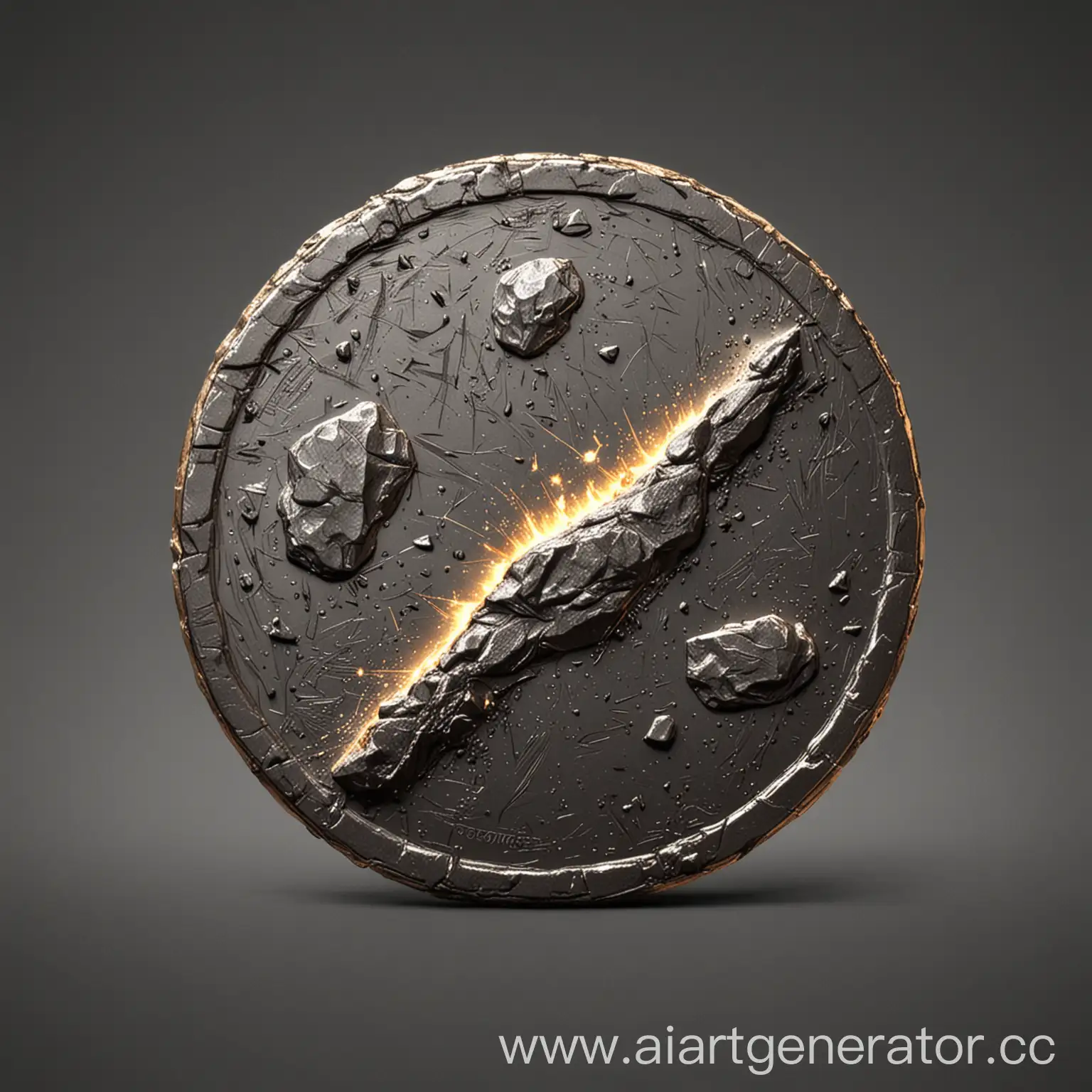 Meteor-Coin-Design-in-Vector-Format