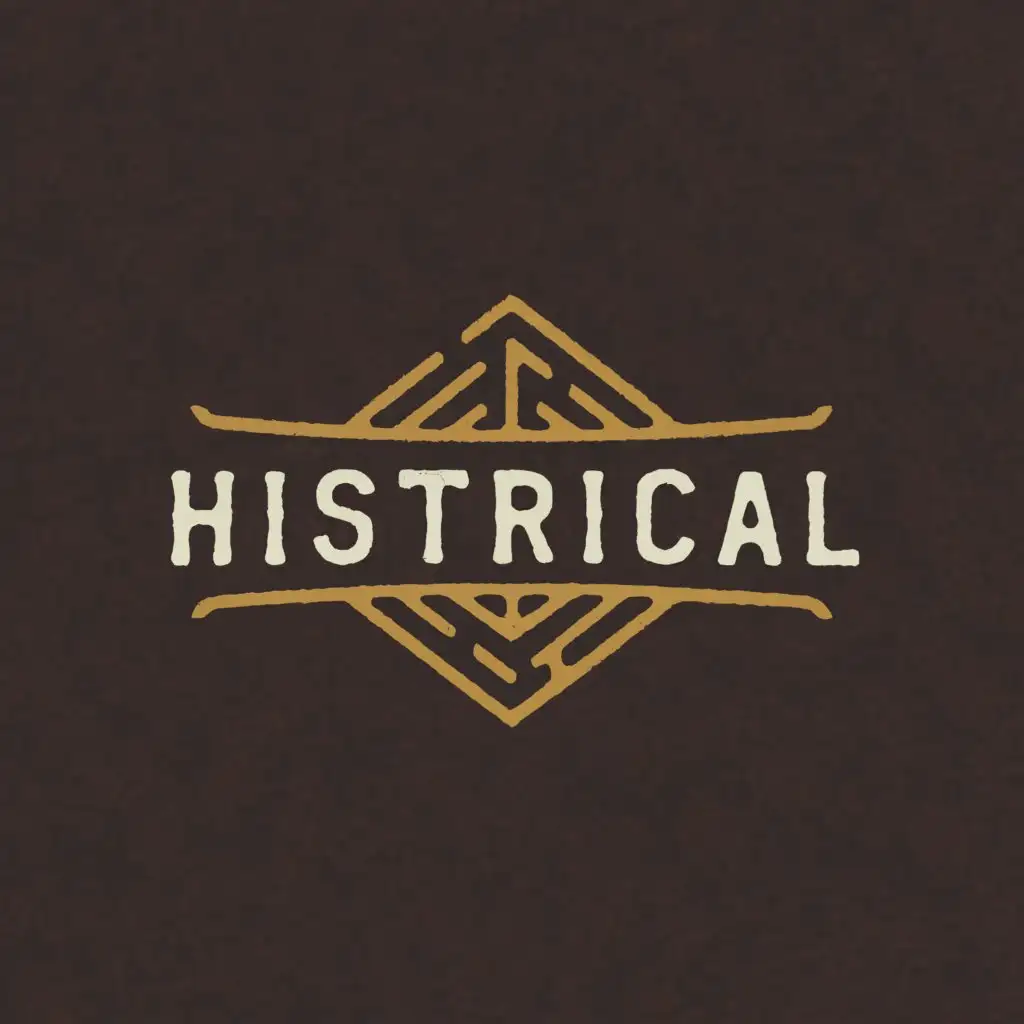 a logo design,with the text "Historical", main symbol:Natural leather,Minimalistic,be used in Leather workshop industry,clear background