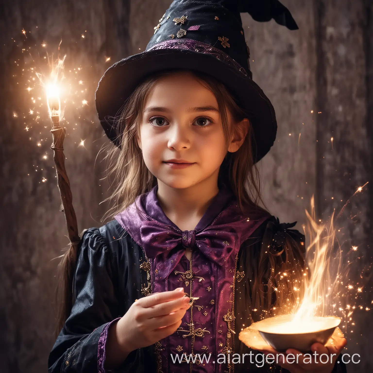 Enchanting-Adventure-10YearOld-Girl-Immersed-in-the-Magical-Realm