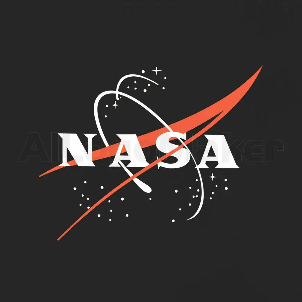 a logo design,with the text "Nasa", main symbol:Futuristic 
Planet 
Space
Colonization ,Moderate,be used in Spacial industry,clear background