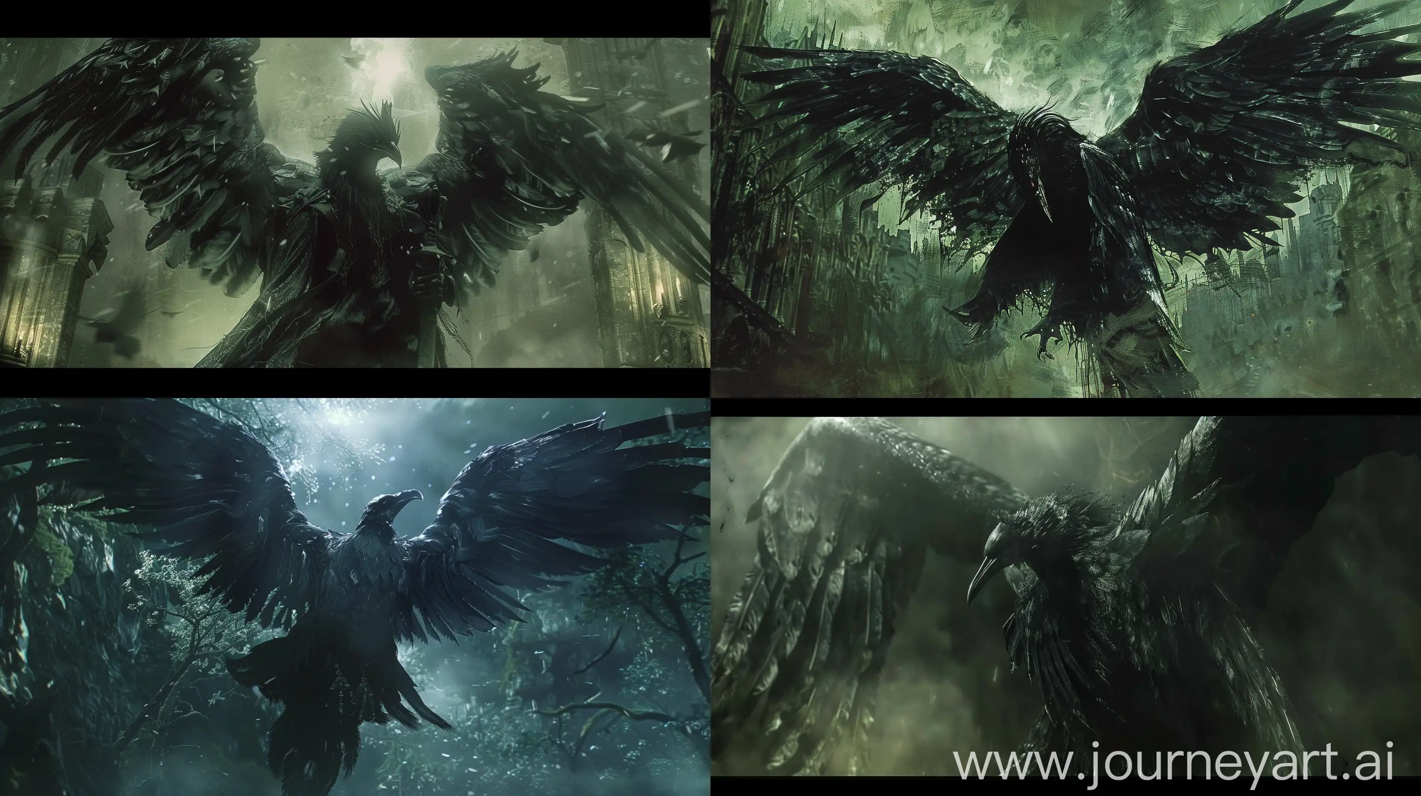 Fantasy-Illustration-Dark-Souls-Black-Phoenix-Costume-DVD-Screenshot