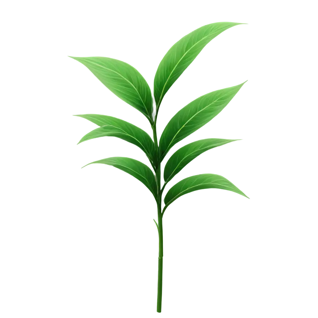Medium-Green-Plant-PNG-Image-Refreshingly-Verdant-Illustration