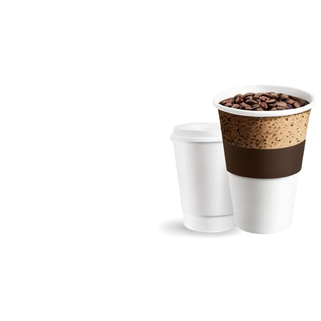 Exquisite-PNG-Image-Crafted-Paper-Cup-Made-from-Coffee-Beans