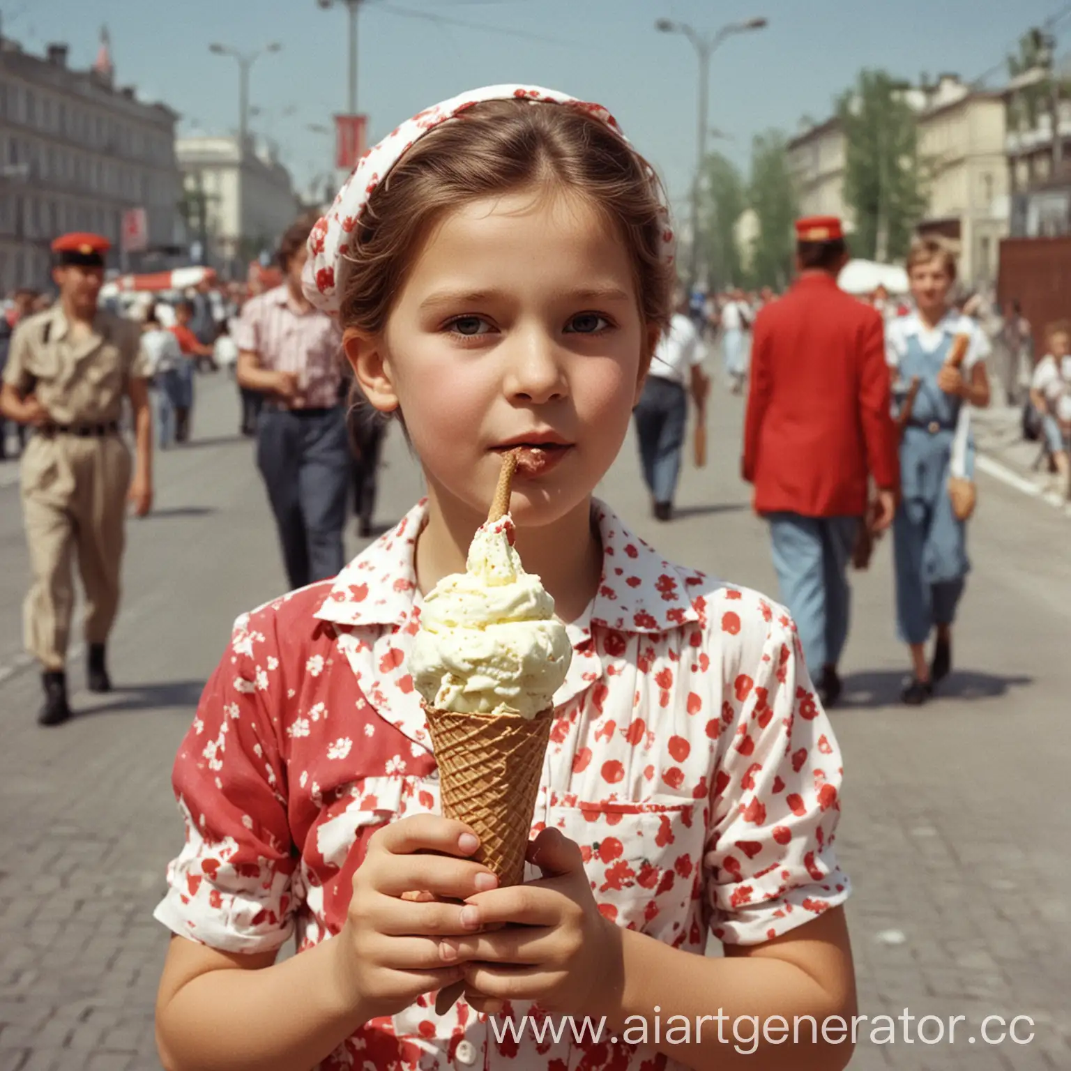 Мороженое в СССР 1 мая