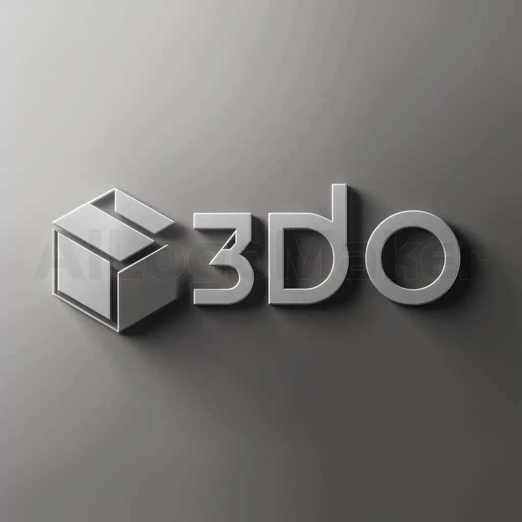 LOGO-Design-for-3Do-Modern-3D-Printing-Concept-on-Clear-Background