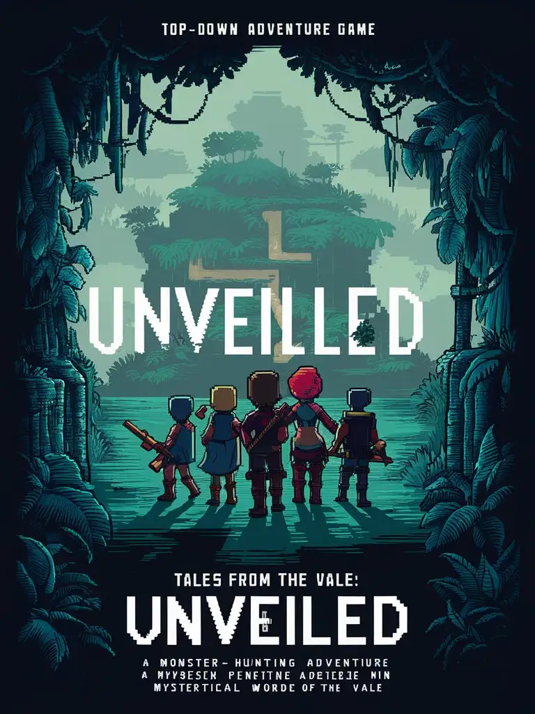 Enigmatic Misty Fantasy Jungle Island Adventure Tales from the Vale Unveiled Game Cover Art