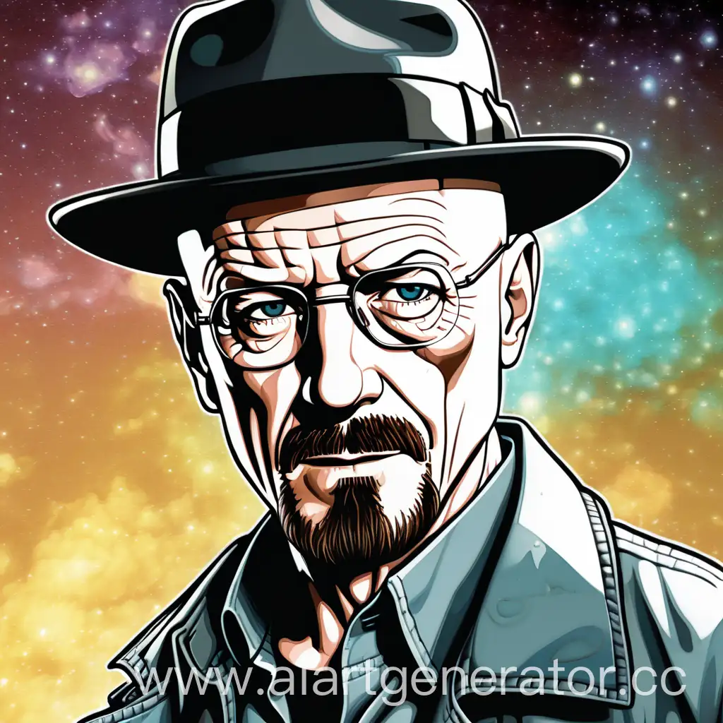 Heisenberg-from-Breaking-Bad-in-Comic-Style-Exploring-the-Cosmos