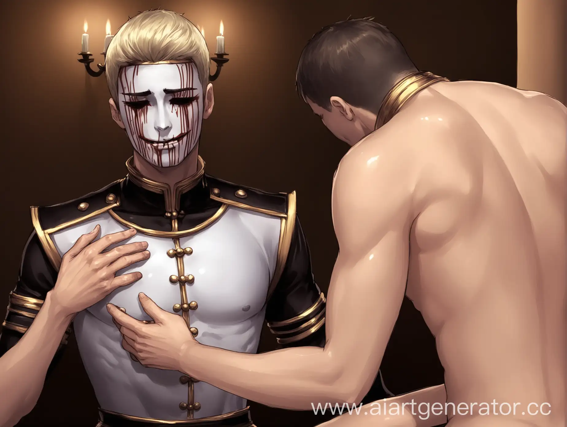 Graceful-Male-Servant-with-Submissive-Expression