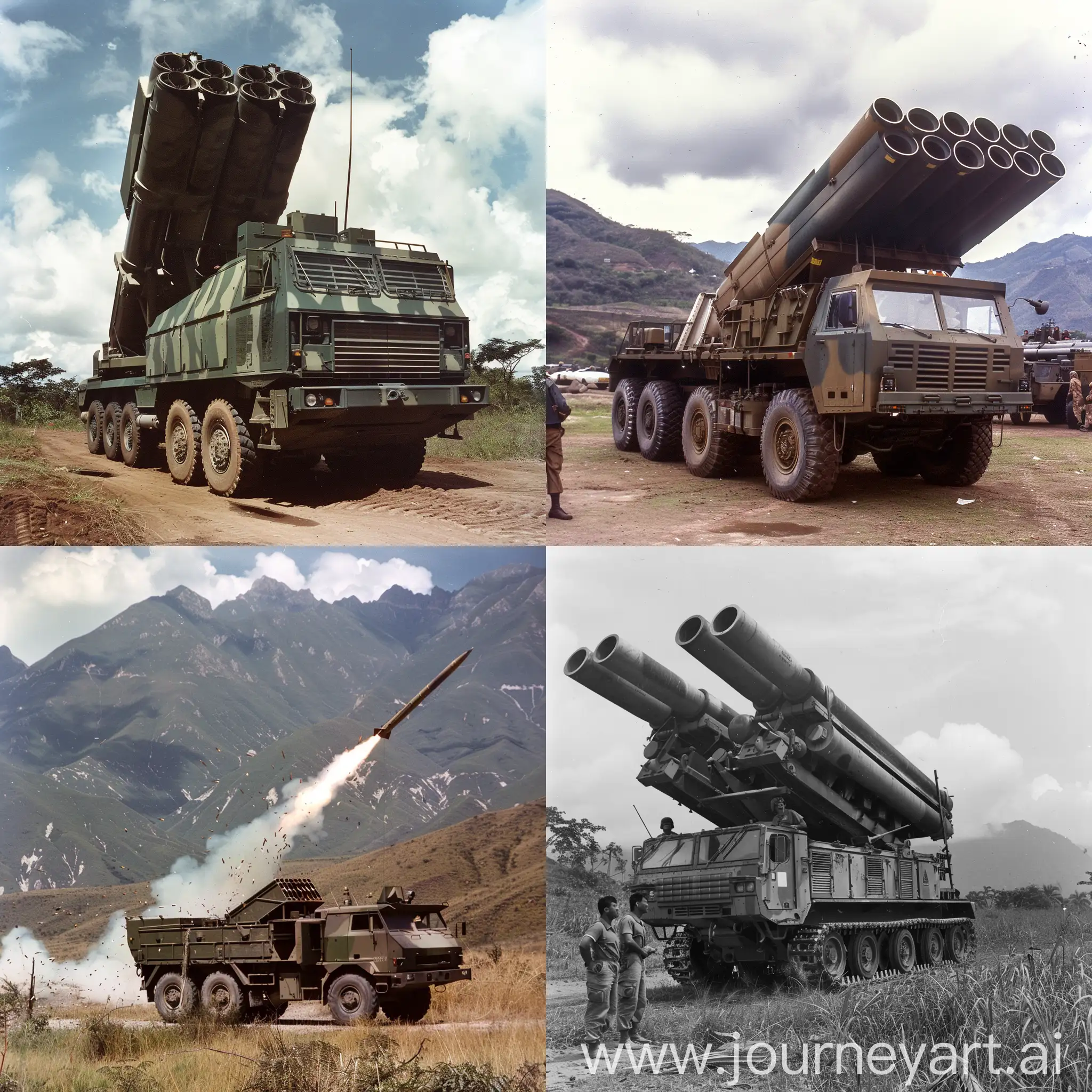 The newest South American MLRS in 1988