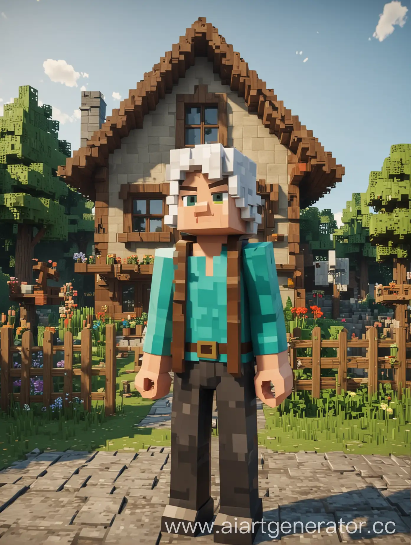 Minecraft-Granny-Presents-1-Series-House-Build