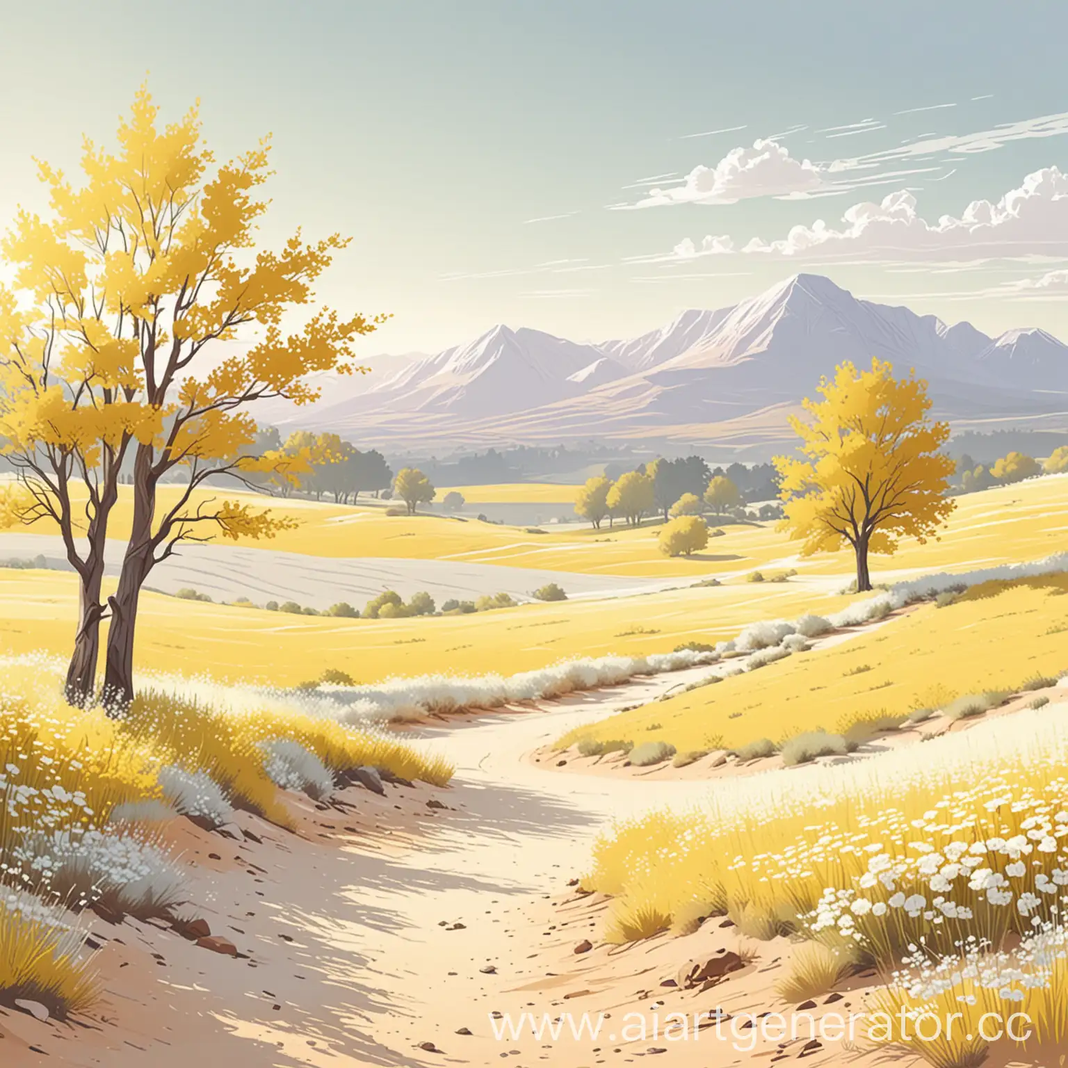 Tranquil-Pastel-Landscape-with-Minimalistic-Vector-Elements