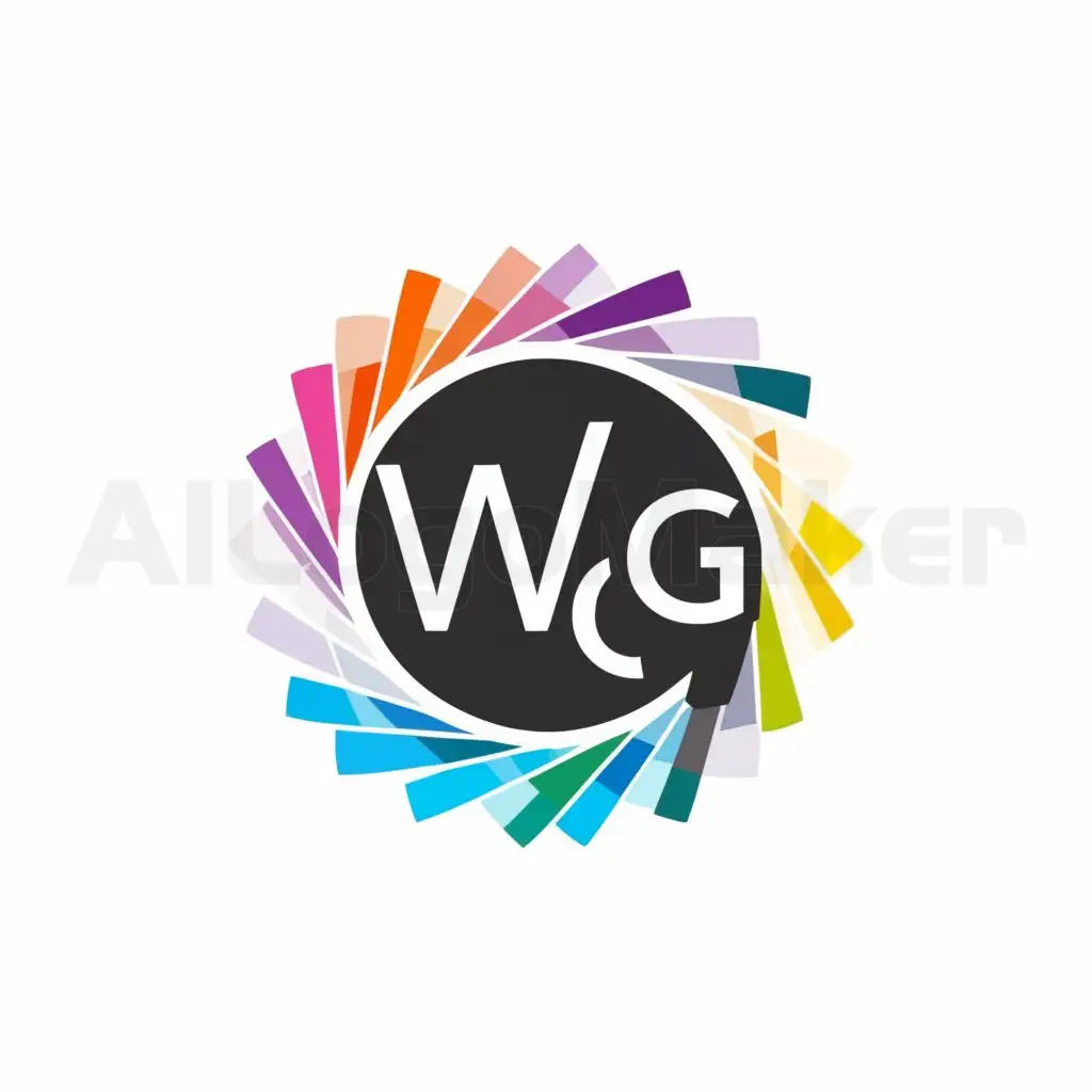 a logo design,with the text "w,g", main symbol:camera lens,Moderate,be used in Entertainment industry,clear background