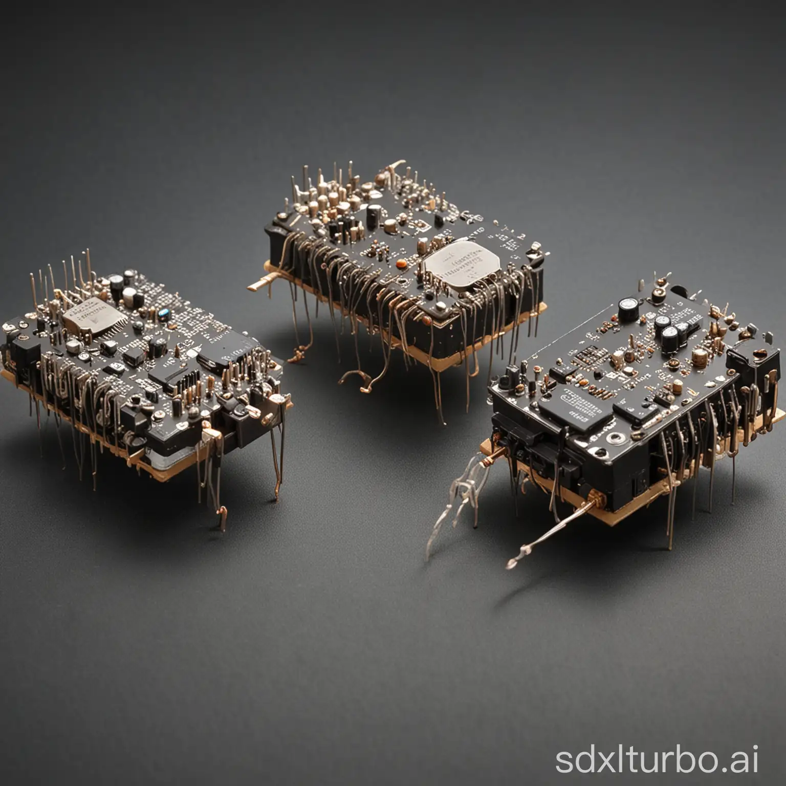 photo of electronic oscillators
