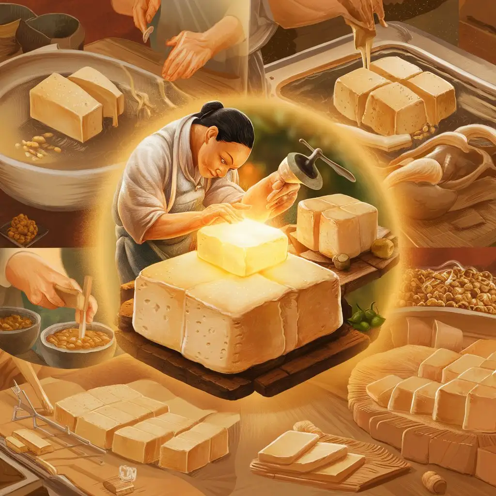 сыр тофу этап производства