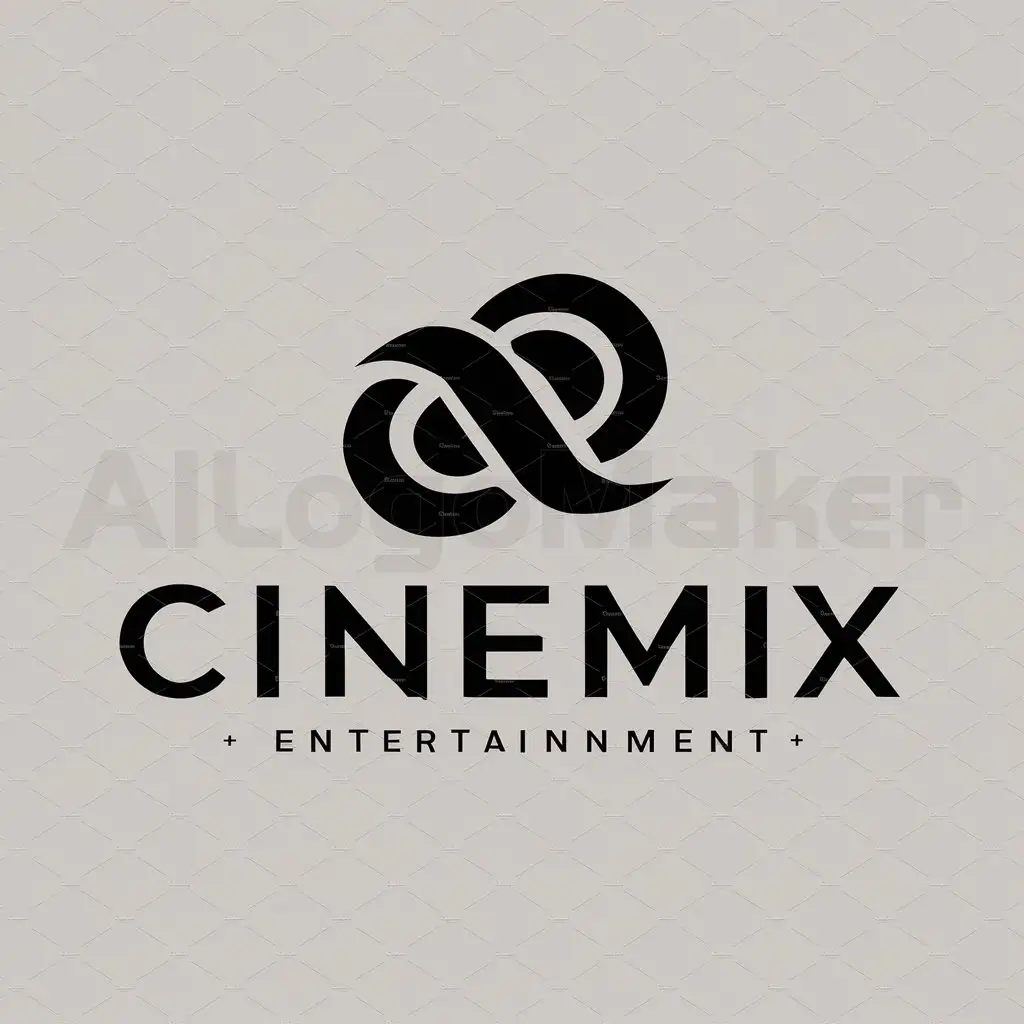 LOGO-Design-For-Cinemix-Bold-Text-with-Film-Reel-Symbol-Ideal-for-Entertainment-Industry