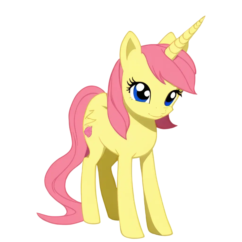 Flutterchy-My-Little-Pony-Anime-PNG-Spark-Imagination-with-Magical-Pony-Artwork
