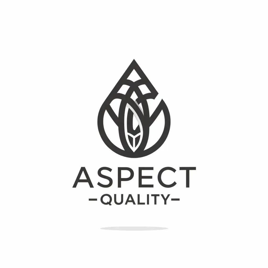 a logo design,with the text "Aspect-Quality", main symbol:Costume jewelry,Moderate,be used in Retail industry,clear background