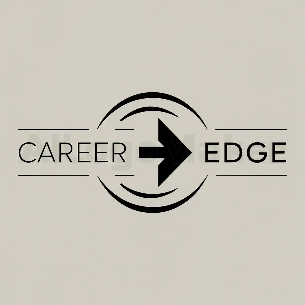 a logo design,with the text "career edge", main symbol:logo for a blog that shares job change information,Moderate,clear background