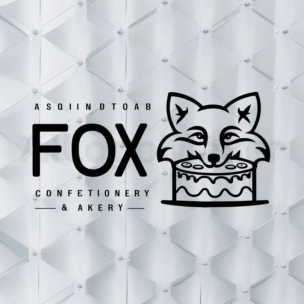 LOGO-Design-For-Lisas-Fox-Confectionery-Sweet-Text-with-Fox-Symbol-on-a-Clear-Background