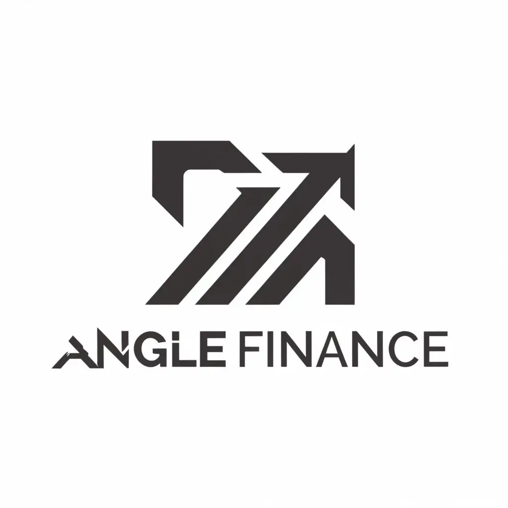 a logo design,with the text "Angle Finance", main symbol:Finance,Moderate,clear background