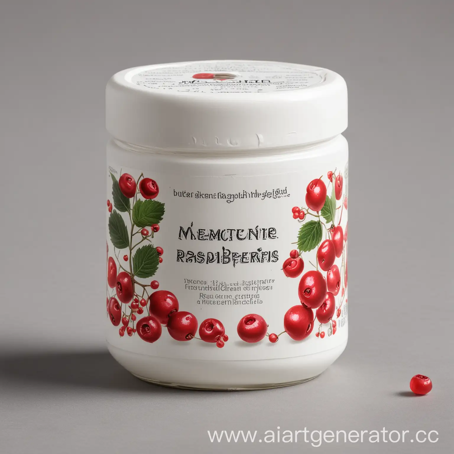 Opaque-White-Medicine-Jar-with-Berries-Illustration