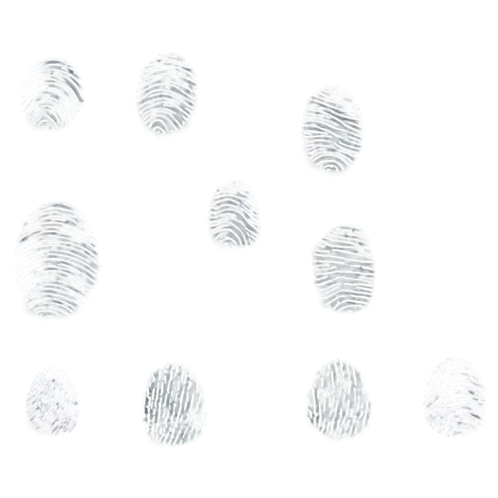 Fingerprint evidence in transparant plastic