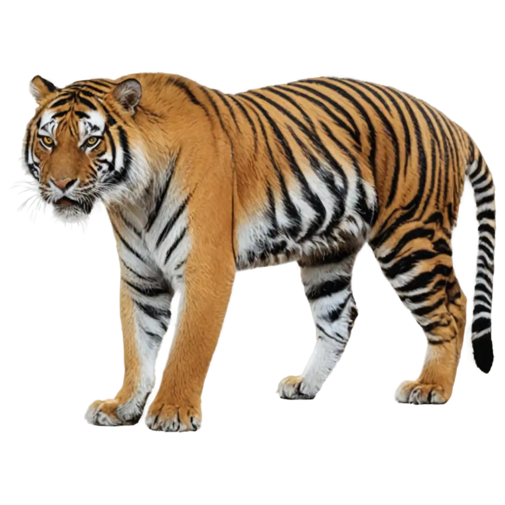 Captivating-Tiger-PNG-Unleashing-Majestic-Artistry-in-Digital-Form