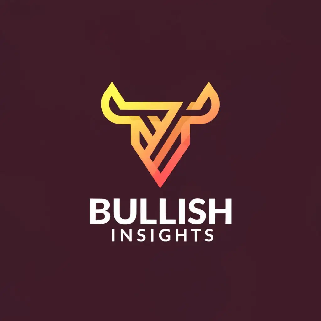 a logo design,with the text "Bullish insights", main symbol:crypto currency making money digital currency,Moderate,be used in Others industry,clear background