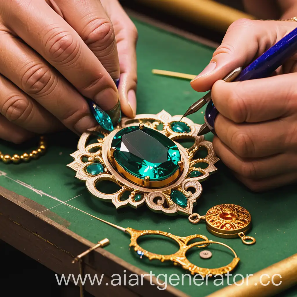 Master-Jewelry-Craftsmanship-Artisan-Creating-Intricate-Gold-Ring