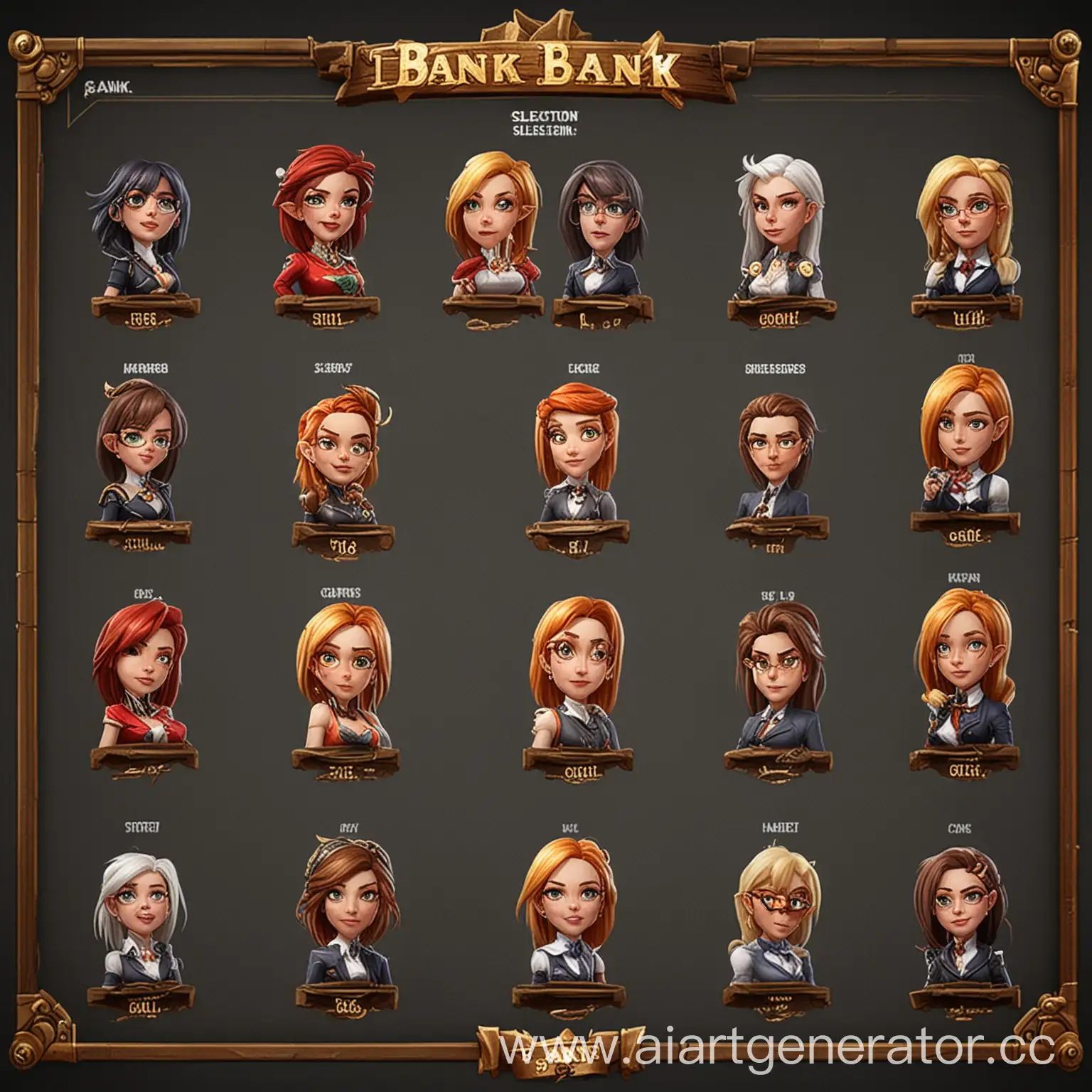 Bank-Selection-Game-Choosing-a-Character