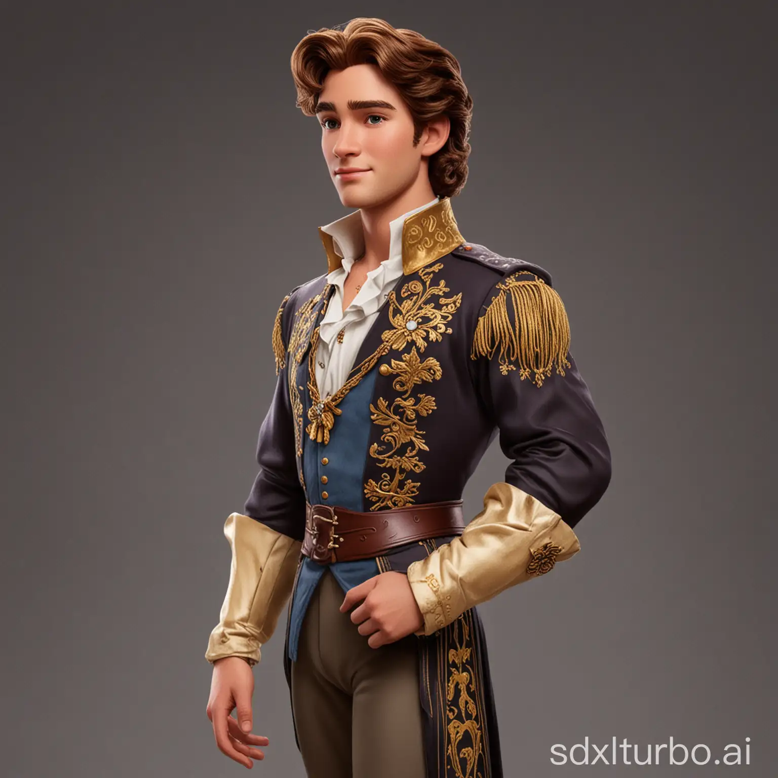 Charming-Disney-Prince-in-Majestic-Royal-Attire