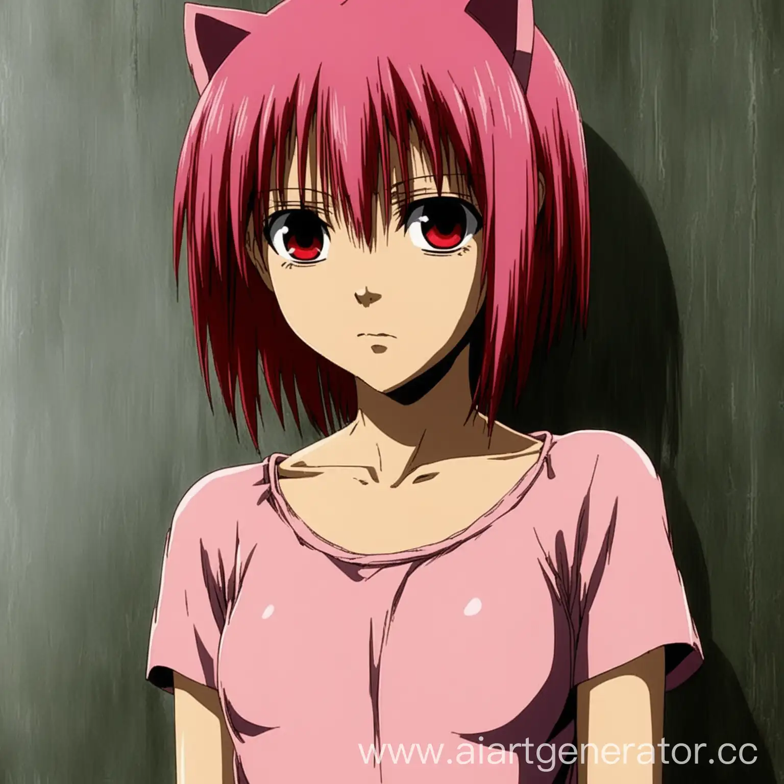 Lucy-Elfen-Lied-Anime-Character-Art