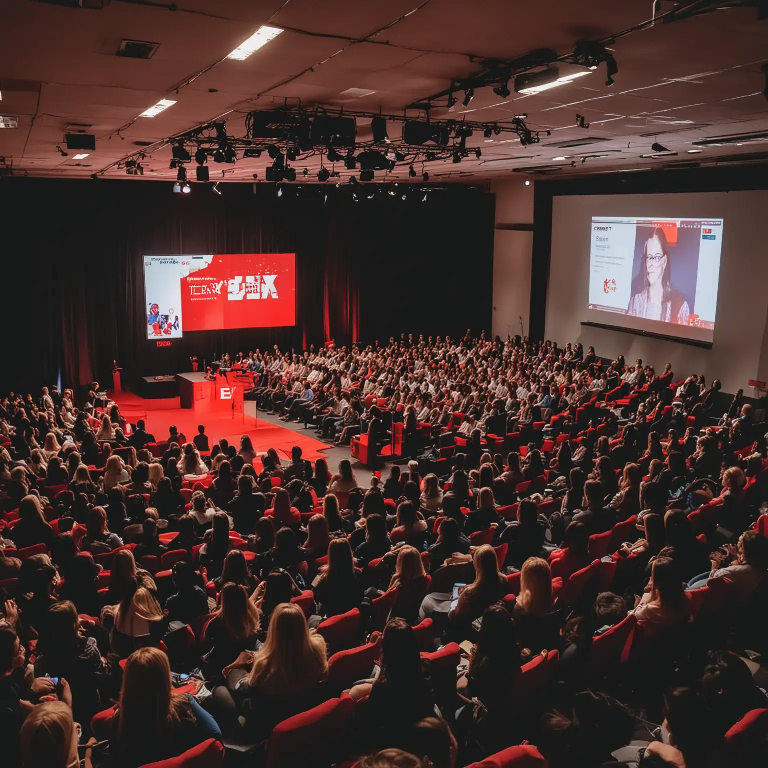 Educators Engaged TEDx Style Talk with Female Speaker