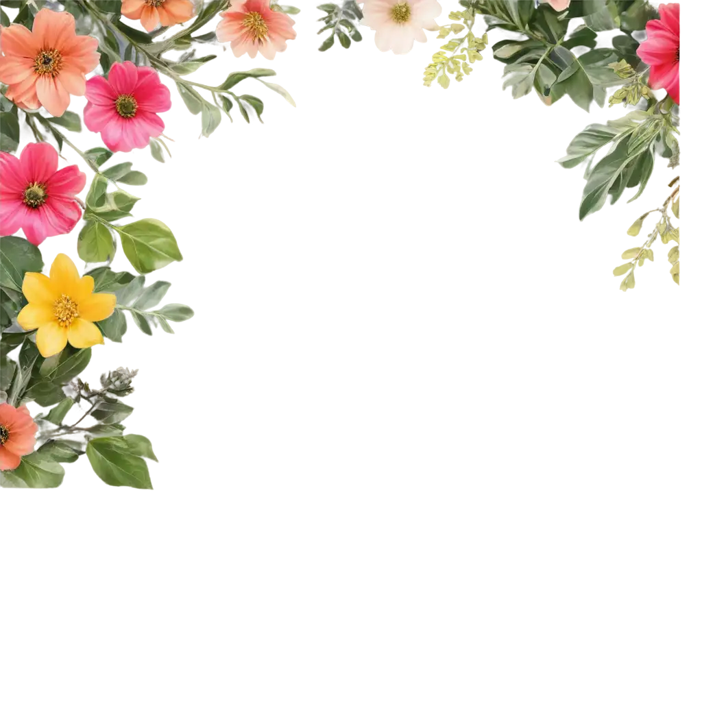 Flower banner