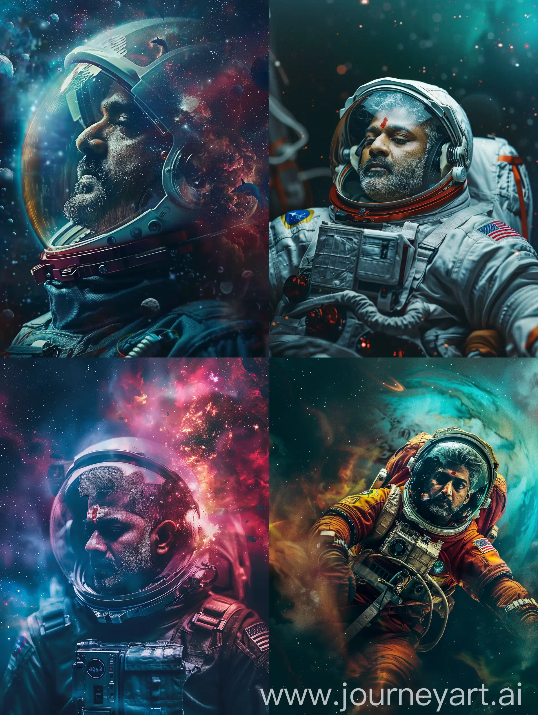 Ajith Kumar in space