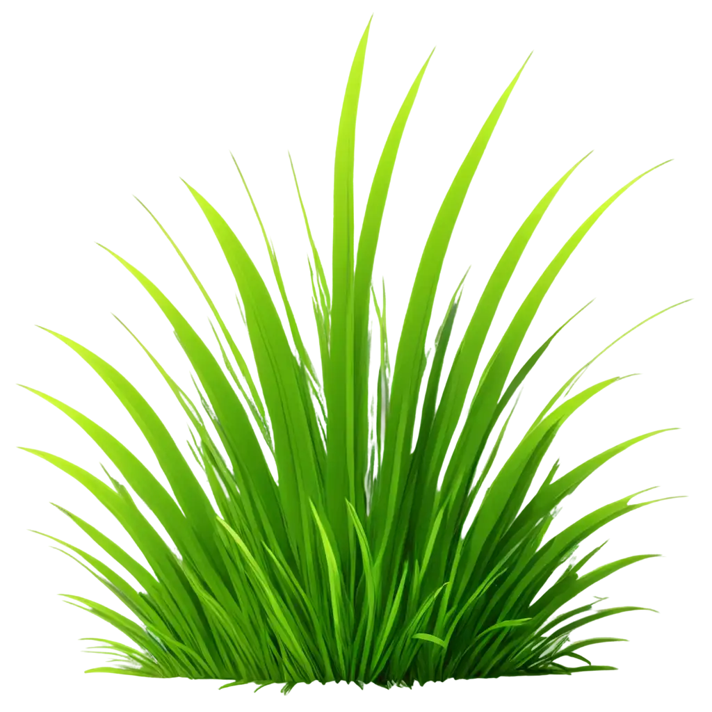 Vibrant-Cartoon-Grass-PNG-Elevate-Your-Designs-with-HighQuality-Greenery