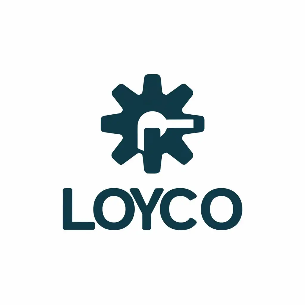 a logo design,with the text "LOYCO", main symbol:Widget,Minimalistic,be used in Retail industry,clear background