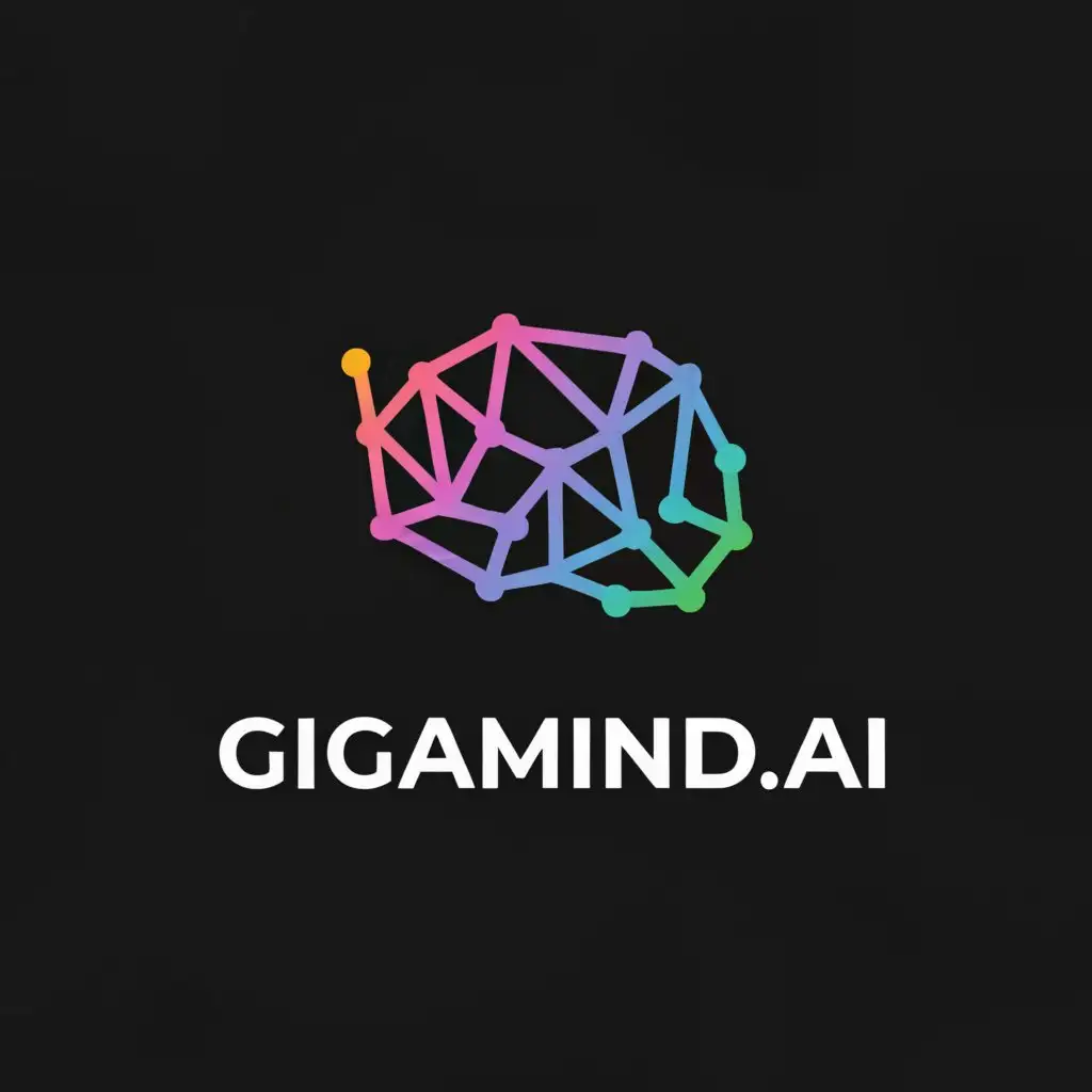 a logo design,with the text "gigamind.ai", main symbol:the mind,Minimalistic,be used in wellness industry,clear background
