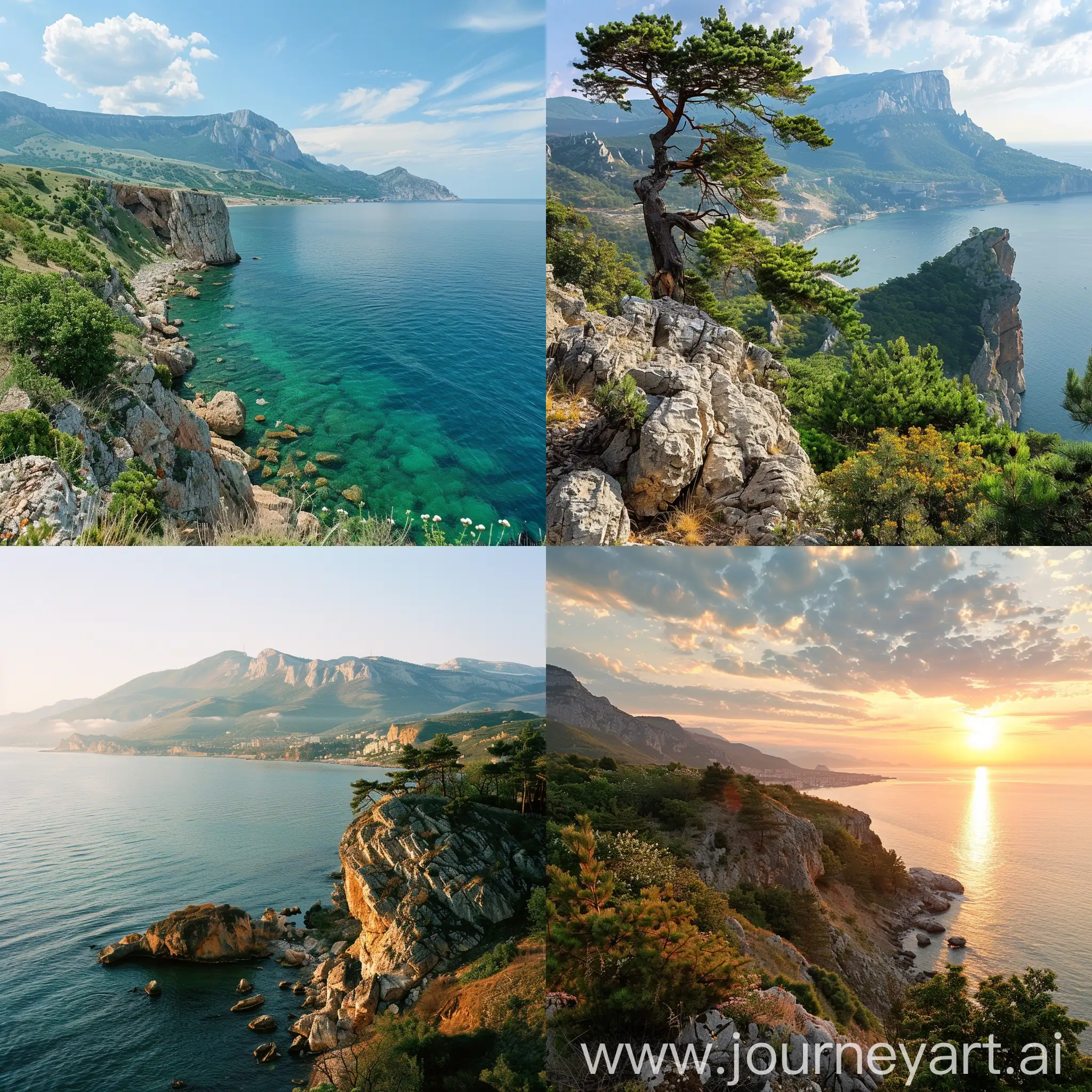 Scenic-Views-of-Crimea-Capturing-the-Natural-Beauty-in-a-Square-Frame