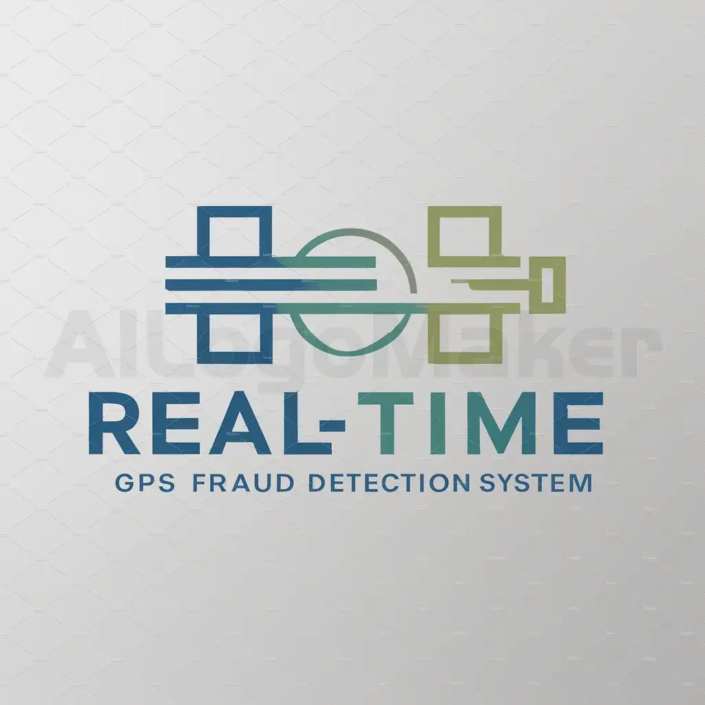 a logo design,with the text "Real-time drone GPS fraud detection system", main symbol:line bar three corner square circle drone,Moderate,clear background