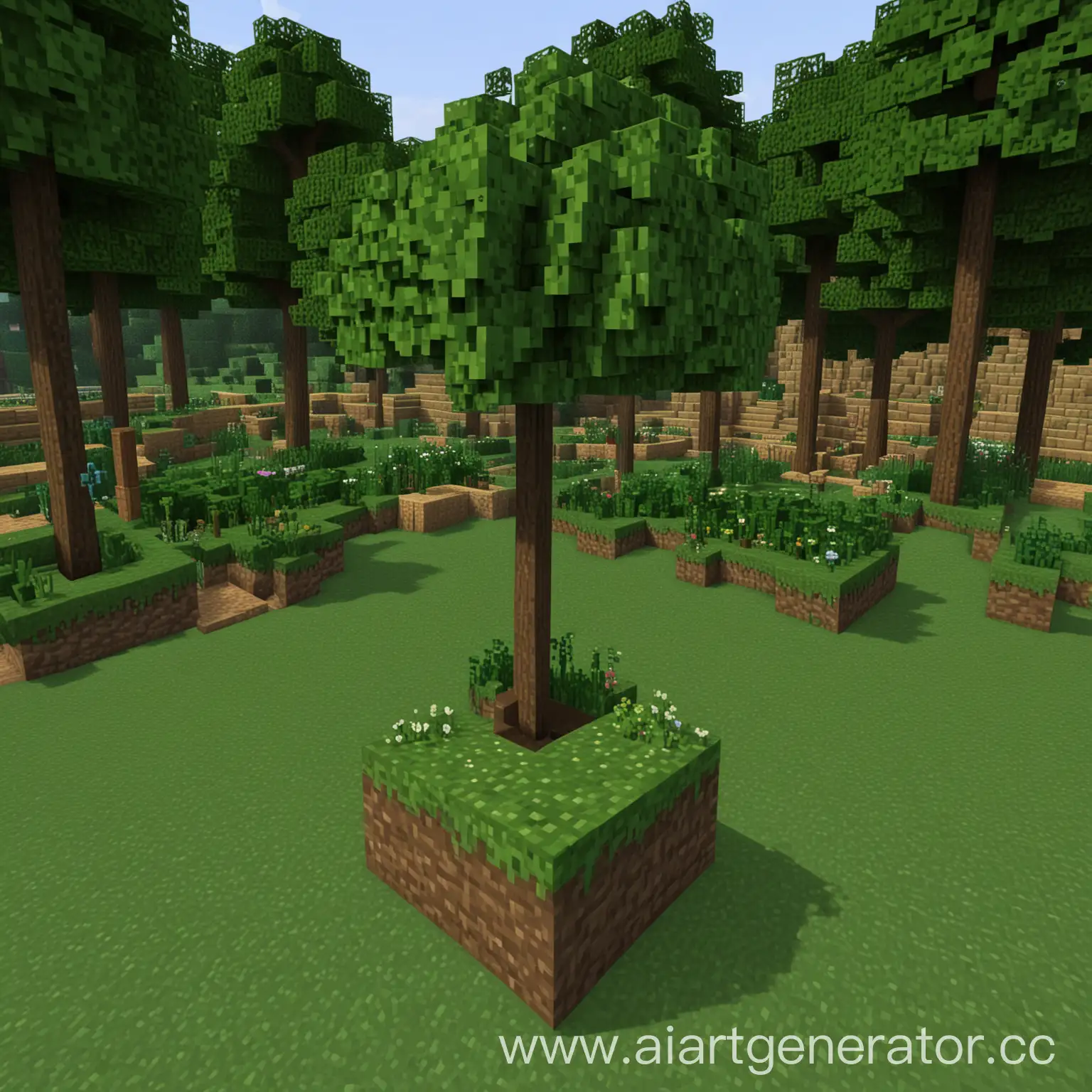 Minecraft-Characters-Exploring-Lush-Preview-Environment