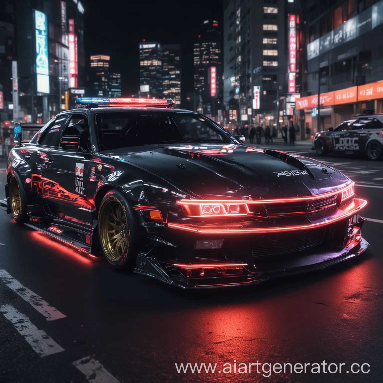 Neon-Tokyo-Drift-Car-HyperRealistic-3D-Super-Car-Racing-Through-Night-City