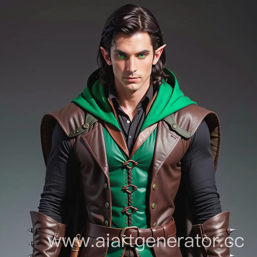 Mysterious-Elf-Traveler-in-Leather-Garb