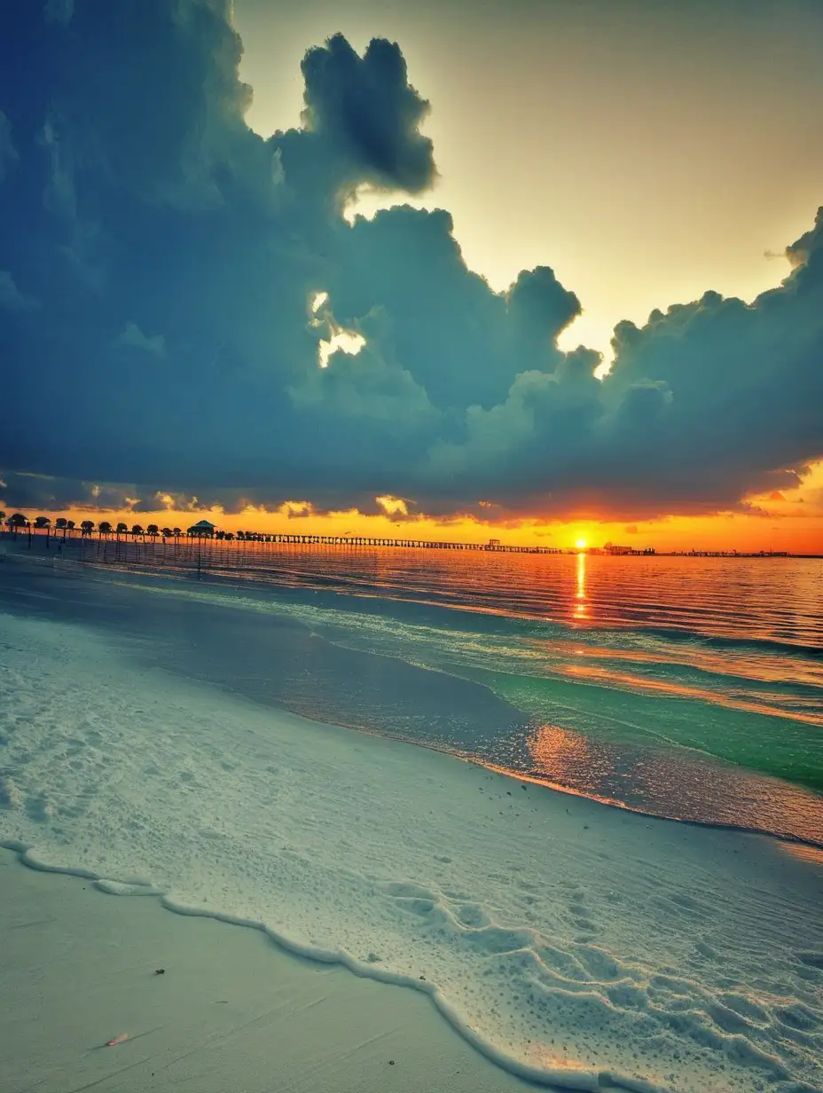 beautiful Tampa Bay Beach Clearwater beach