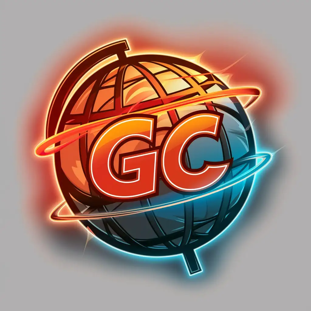 Neon-Cartoon-Globe-Logo-with-GC-for-Rust-Project